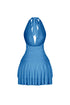 Spinning Sky Flared Mini Dress